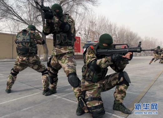 新疆边防总队 新兵秀风采