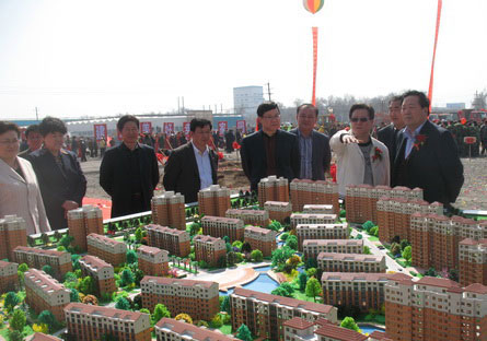 农八师保障性住房建设在143团启动