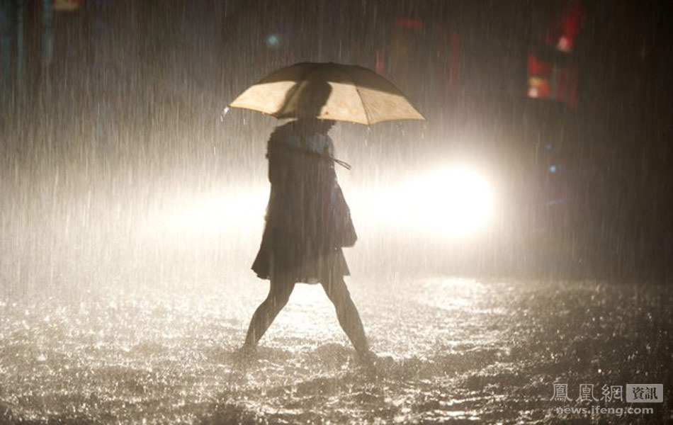 北京暴雨惊人景象
