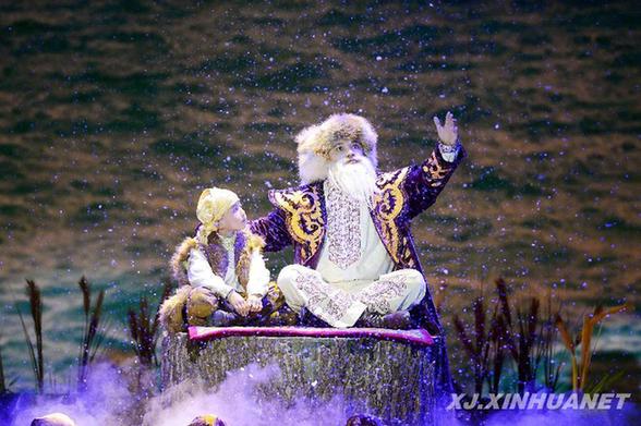 福海县推出哈萨克族歌舞剧《乌伦古达斯坦(长诗)》