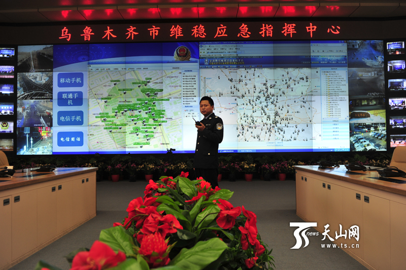 2014年乌鲁木齐110接报警电话119.1万余起