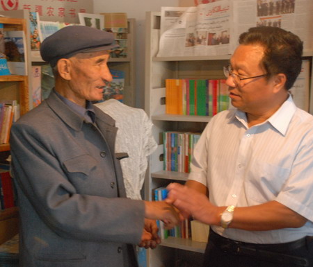 自治区党委宣传部副部长张可让莅临青河县调研指导