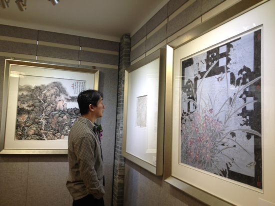 中国画小品展首次在新疆亮相