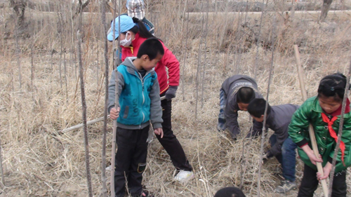 一农场学校：“红领巾劳动基地”正式启动