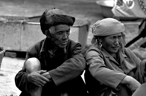 黑白瞬间的面孔