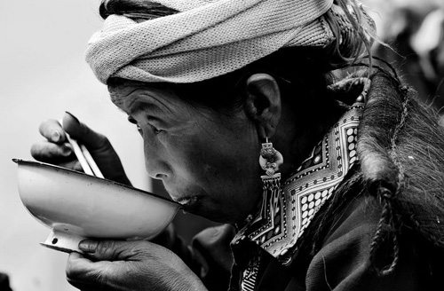 黑白瞬间的面孔