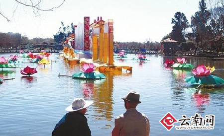 春节期间昆明15景点“春节大餐”等你选（图）
