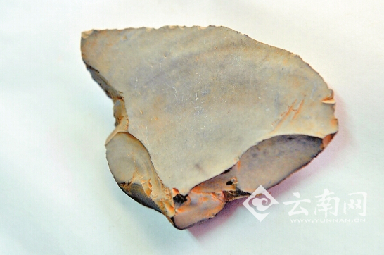玉龙雪山现阿舍利手斧 旧石器时代的“高科技”