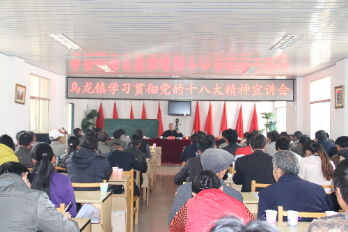 昆明东川八十老人义务宣讲十八大