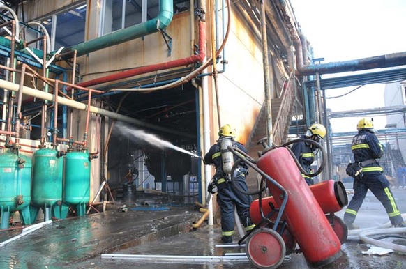 浙江台州一药厂发生爆炸3人受伤