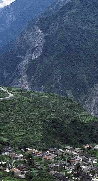 River basin aching for forests