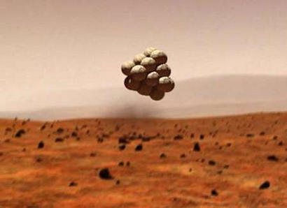 NASA spacecraft heads toward Mars landing