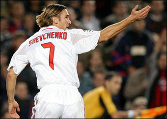 Shevchenko: '2004 European footballer of the year