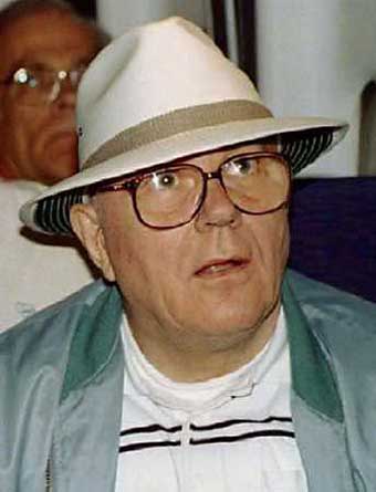 The U.S. government said on December 17, 2004 it had asked an immigration judge to deport John Demjanjuk, a Ukrainian immigrant and retired auto-worker who is accused of working as a guard at several Nazi camps. Demjanjuk is shown in this 1993 file photo on his return to the U.S. from an Israeli jail. 