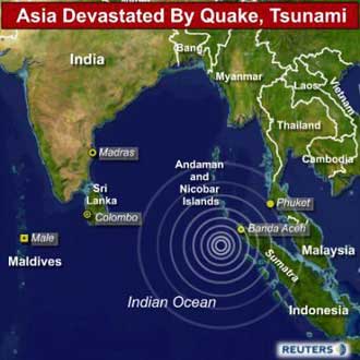 tsunami wave pictures asia 2004