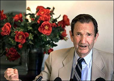 Former US 
 attorney general Ramsey Clark is to join the defence team of Saddam Hussein, a spokesman for the toppled Iraqi president's lawyers said. [AFP/File] 