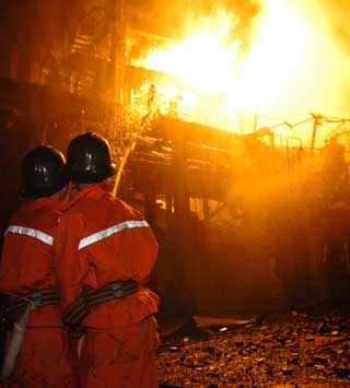 Chemical Plant Explosion
