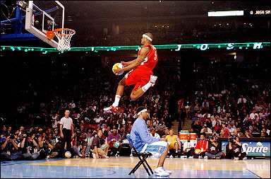 Amare Stoudemire Slam Dunk Contest Steve Nash