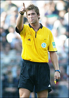 Greek police are investigating alleged match-fixing connected to disgraced German referee Robert Hoyzer, seen here in 2004(AFP/DDP/File)