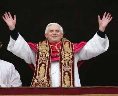 pope benedict xvi. Pope Benedict XVI