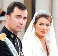 Spain's future queen is pregnant