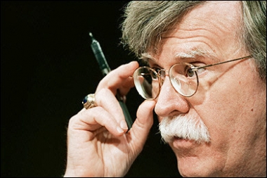 A Senate panel took the rare step of refusing to endorse John Bolton, seen here, the controversial administration candidate to become US ambassador to the United Nations, when it sent to nomination to the full Senate for confirmation.(AFP/File) 