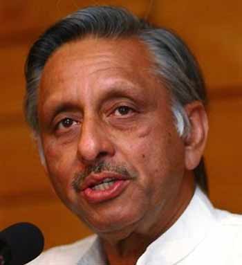 India's petroleum and gas minister Mani Shankar Aiyar addresses members of the media during a news conference in Islamabad, Pakistan on Monday, June 6, 2005. Pakistan's prime minister gave strong backing for a transnational gas pipeline that would also supply archrival India, saying it would foster 'an enduring relationship' between the two countries. Aiyar is currently visiting Islamabad for talks with Pakistani officials on proposed billion-dollar pipelines that would feed natural gas from Iran and Turkmenistan to India, via Pakistan. (AP