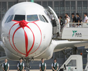 Budget airline makes low-fare take-off 