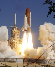 NASA sends shuttle to space, debris fears arise