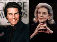 Lauren Bacall lashes out at Tom Cruise 