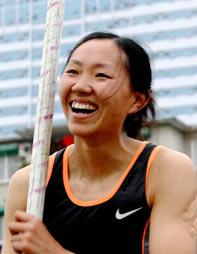 gao shuying helsinki pole vaulter athletics championships
