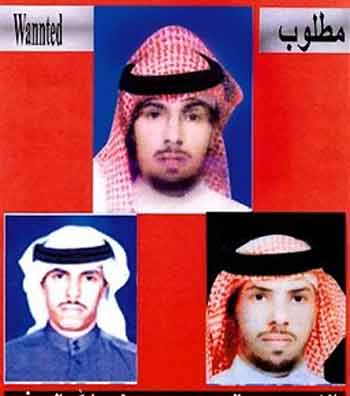 A picture was released by Saudi Security authorities in late 2004 shows 3 possible images for wanted militant Saleh Mohammed al-Aoofi. Al-Aoofi, Al-Qaida's leader in Saudi Arabia, was killed Thursday Aug.18, 2005, during clashes with police in the western city of Medina, the Interior Ministry said.(AP