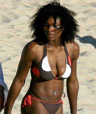 Serena Williams Hot Breast