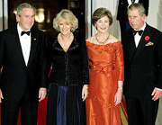 Bush, first lady host Britain's royal couple