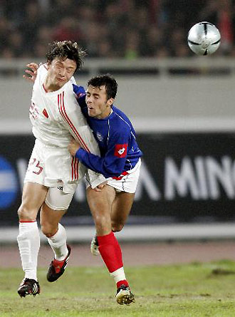 Serbia-Montenegro beats China 2-0 in soccer friendly