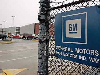 The General Motors Assembly plant in Doraville, Georgia is seen November 21, 2005. The Doraville plant will close in 2008