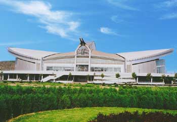 The Olympic facilities in Qinhuangdao
