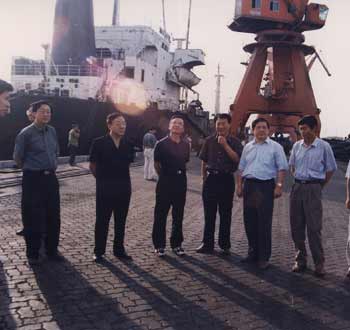 Wen Jiabao visited Jingtang Port in 1999