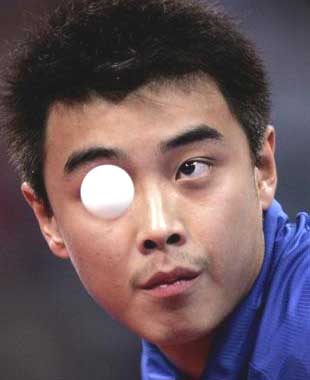 Wang Hao beats Wang Liqin to enter into final
