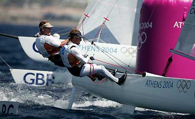 Sailing: open Tornado class