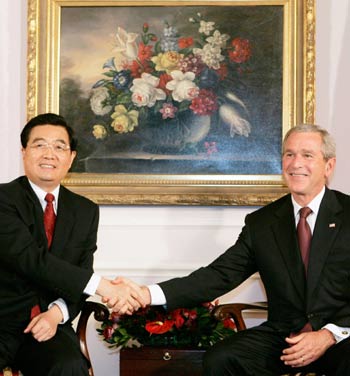 Chinese, US presidents meet