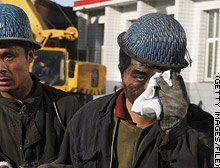 China sets modest goal in cutting coal mine deaths