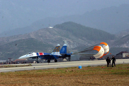 Aerobatics show in Hunan