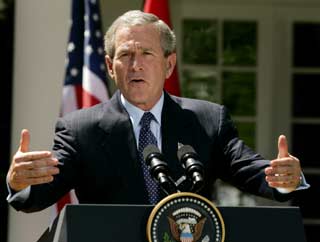 Bush apologizes