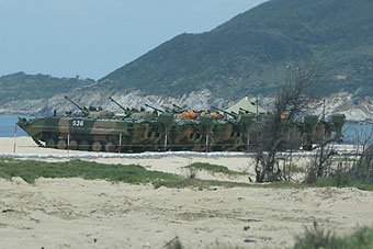Dongshan set for military exercise