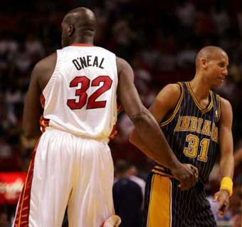 Heat beat Pacers 84-80