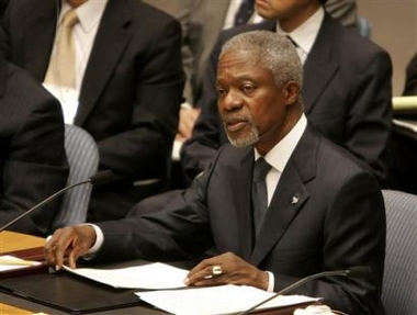 Annan seeks to restore UN credibility