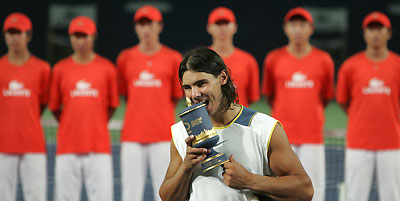 Nadal claims men's title at ATP China Open