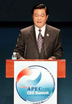 Hu: China will contribute to global peace