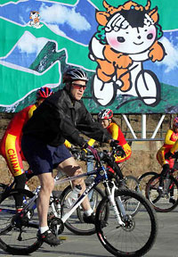Bush: Beijing ride better than Crawford